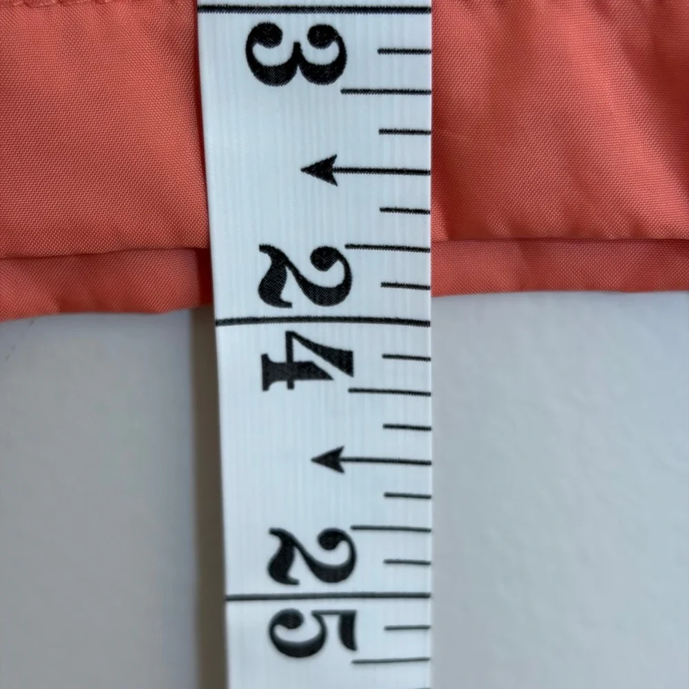 Columbia Kids Windbreaker Jacket Coral‎ Orange Purple Hooded Full Zip Size M